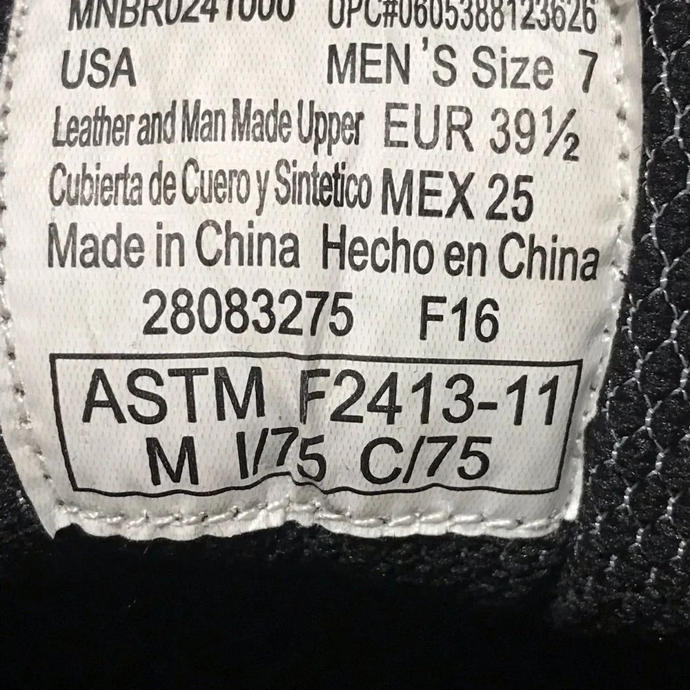 MNBR02441000 Suede Mesh Steel Toe work low shoe‎
